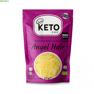 MAKARON KONJAC ANGEL HAIR BEZGLUTENOWY BETTER THAN FOODS KETO CHEF 270 / 200 g