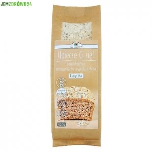 CHLEB BEZGLUTENOWY KLASYCZNY MIESZANKA DO WYPIEKU CHLEBA KLASYCZNEGO PIĘĆ PRZEMIAN 420 g 