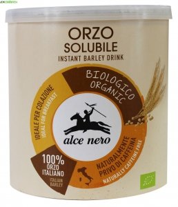 EKOLOGICZNA KAWA ZBOŻOWA INSTANT BIO ALCE NERO 125 g