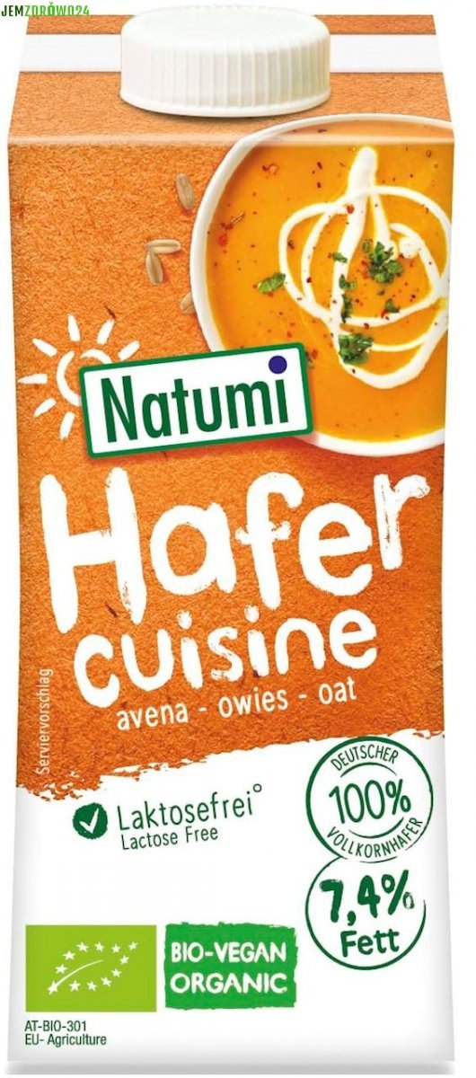 Zagęszczony produkt owsiany Natumi 200 ml