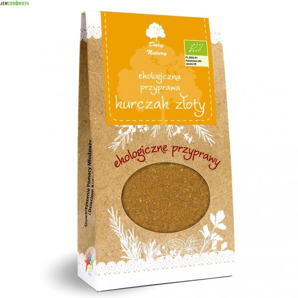 Przyprawa Eko Złoty Kurczak Dary Natury 60 g