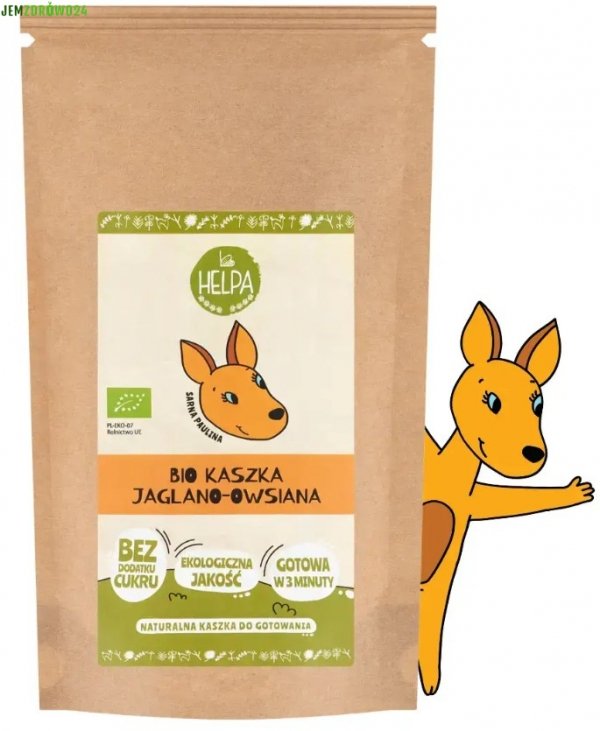 KASZKA JAGLANO - OWSIANA BIO 200 g CZARY MAMY HELPA 200 g