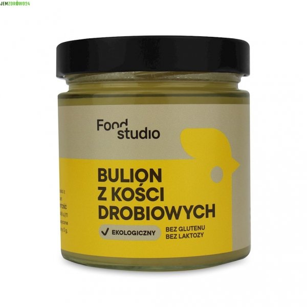 BULION DROBIOWY BEZGLUTENOWY W PŁYNIE BIO FOOD STUDIO 350 ml