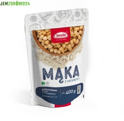 MĄKA Z CIECIERZYCY BEZGLUTENOWA INCOLA 400 g
