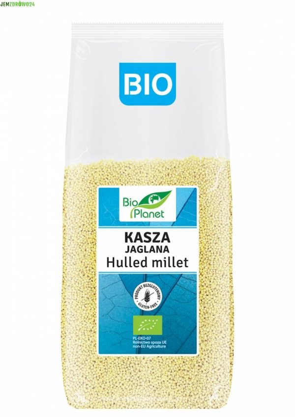 KASZA JAGLANA EKOLOGICZNA BEZGLUTENOWA BIO PLANET 1 kg