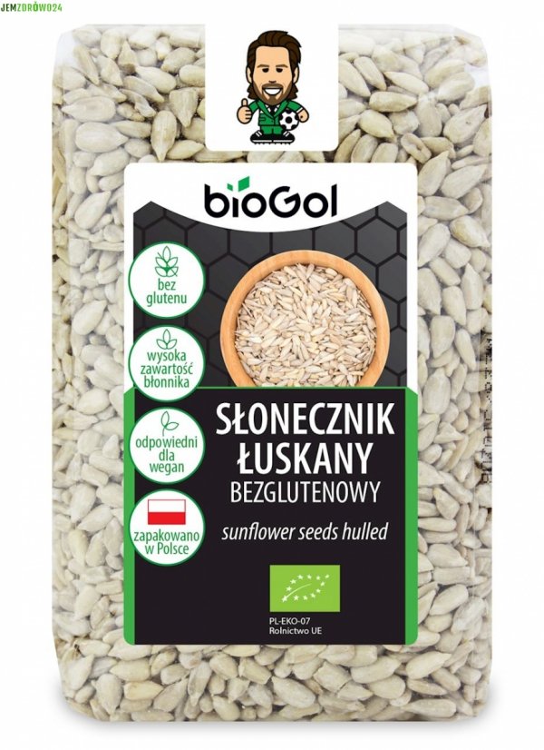 SŁONECZNIK BEZGLUTENOWY EKOLOGICZNY BIOGOL 350 g