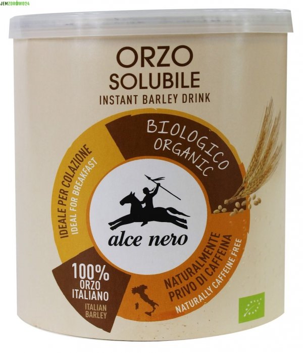 EKOLOGICZNA KAWA ZBOŻOWA INSTANT BIO ALCE NERO 125 g