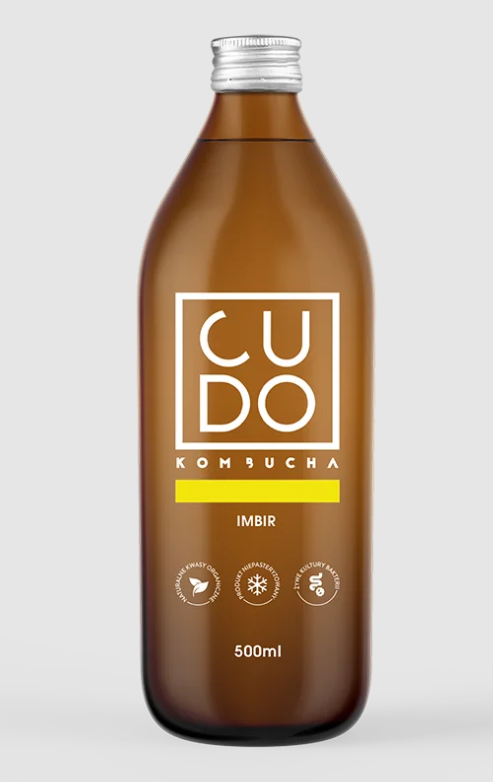 Kombucha Imbir 500ml
