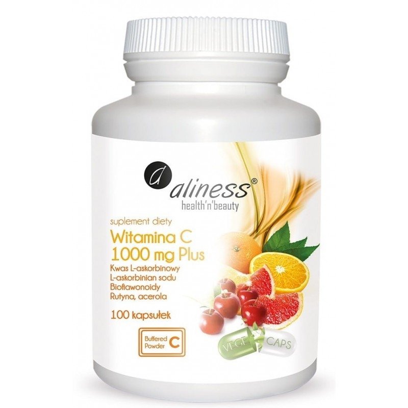 Witamina C 1000mg Plus 100 Vege Kaps.