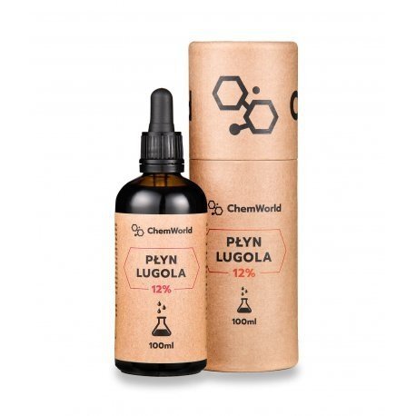 Płyn Lugola (roztwór wodny jodu) 12% 100ml