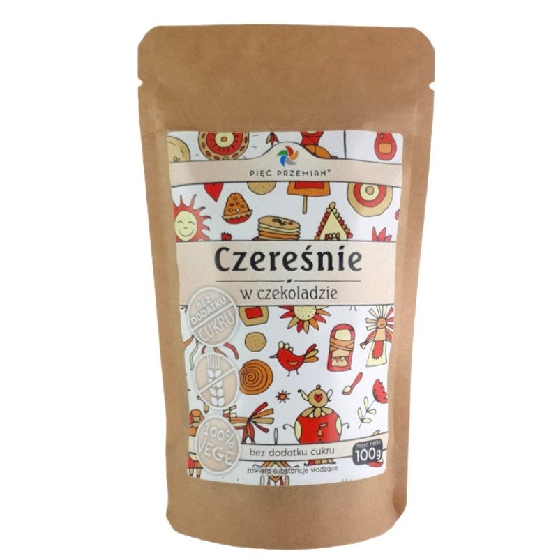 Czereśnie w Czekoladzie Bezglutenowe 100g