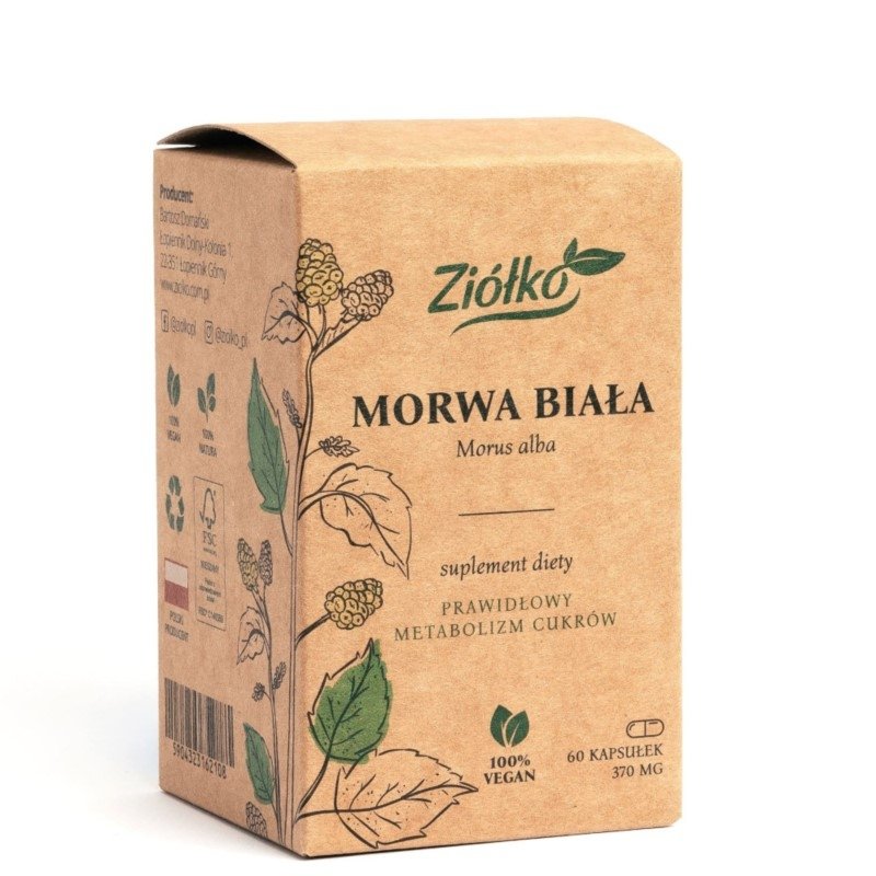 Morwa Biała 60 kapsułek