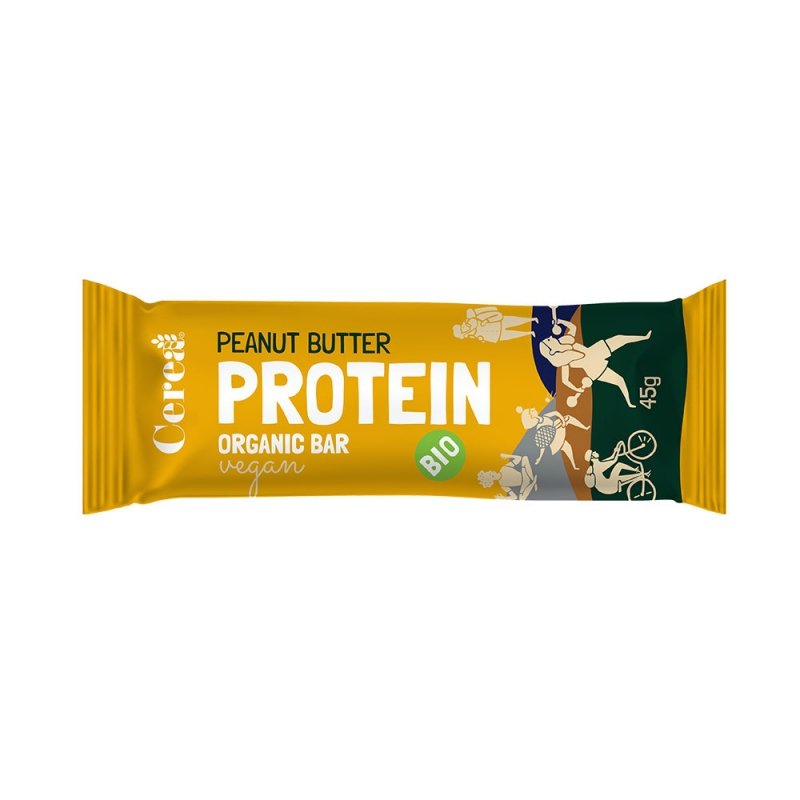 Baton Proteinowy Masło Orzechowe BIO 45g