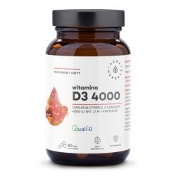 Witamina D3 4000IU 90 kapsułek