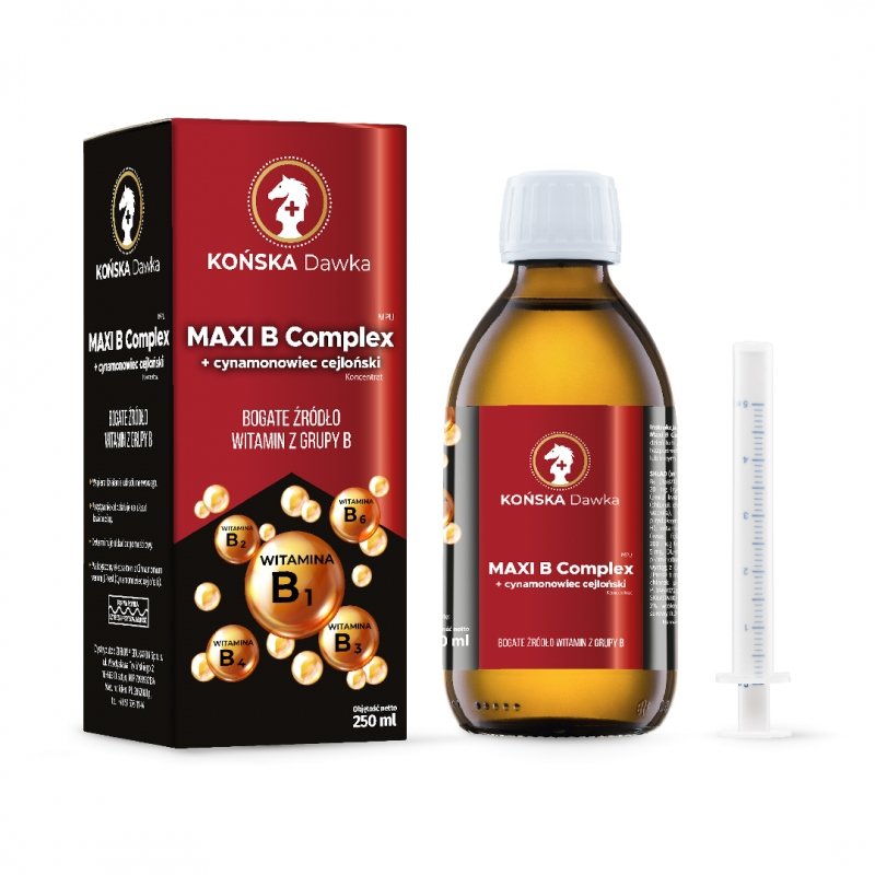 Maxi B Complex+ Cynamonowiec Cejloński 250 ml