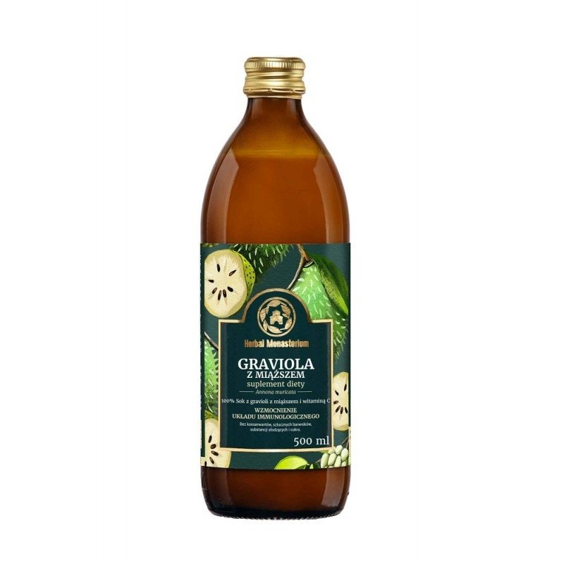 Sok Graviola z Miąższem 500ml 