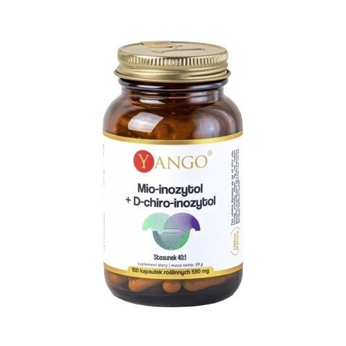 Mio-inozytol+D-chiro-inozytol 100 kapsułek