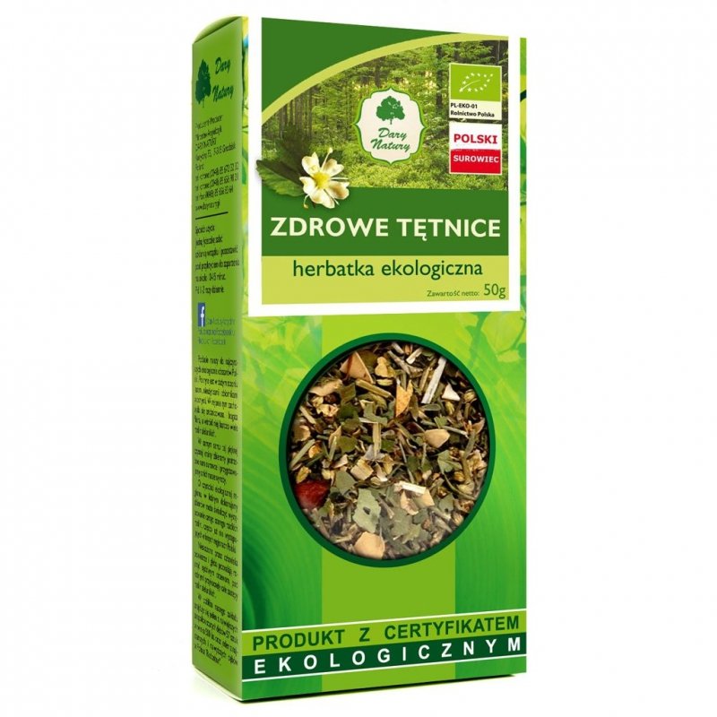 Herbatka Zdrowe Tętnice EKO 50g 