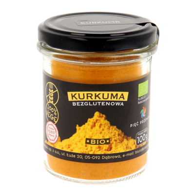 Kurkuma  Bezglutenowa BIO 100g