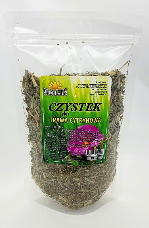 Czystek z Trawą Cytrynową 150g