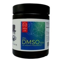 Żel DMSO 70% z Nanosrebrem 100 ppm 180 ml
