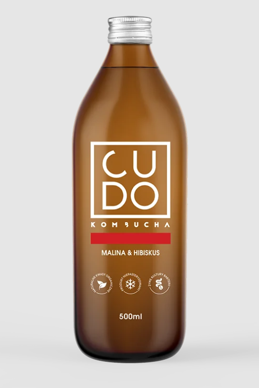 Kombucha Malina 500ml