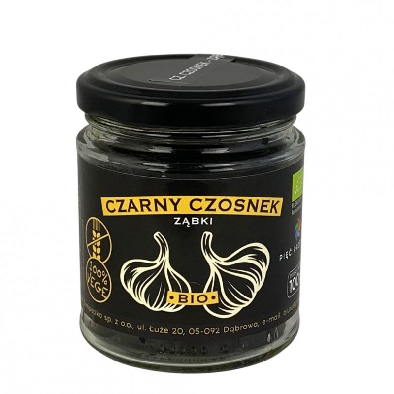 Czarny Czosnek bez Łupiny BIO 100g