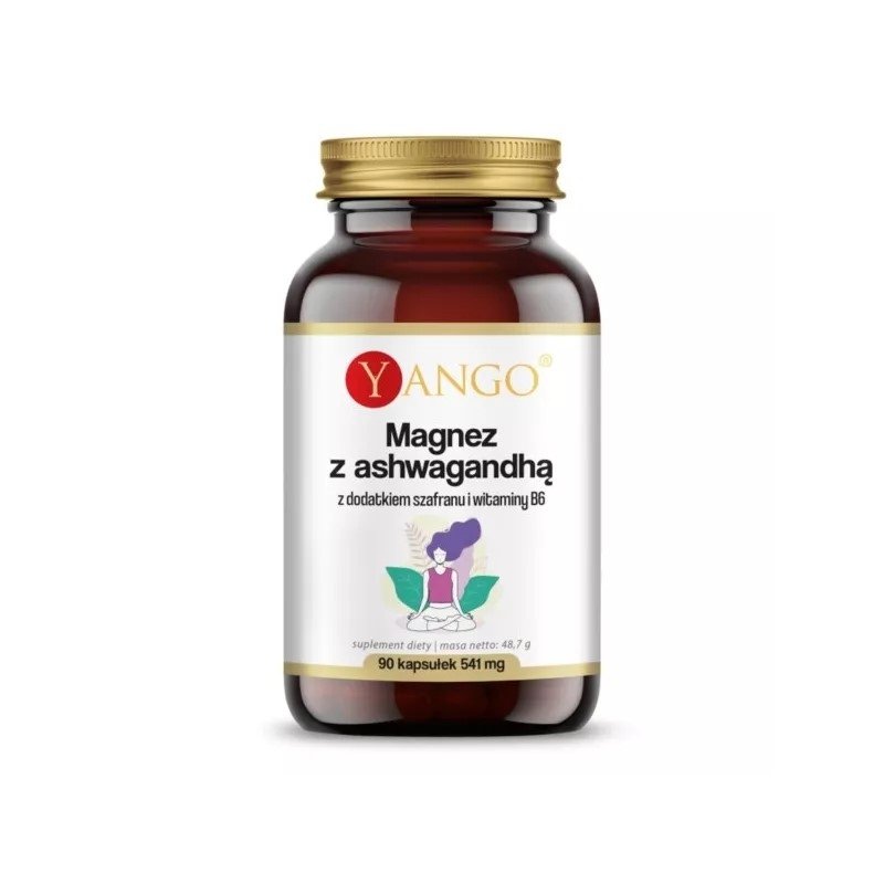 Magnez z Ashwagandhą 90 kapsułek
