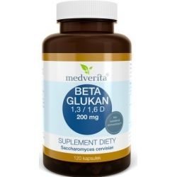 Beta Glukan 200 mg 120 kapsułek