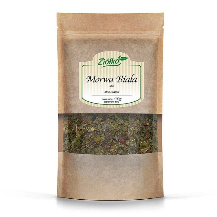 Morwa Biała Liść 100g