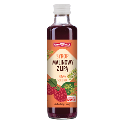 Syrop Malinowy z Lipą 250ml