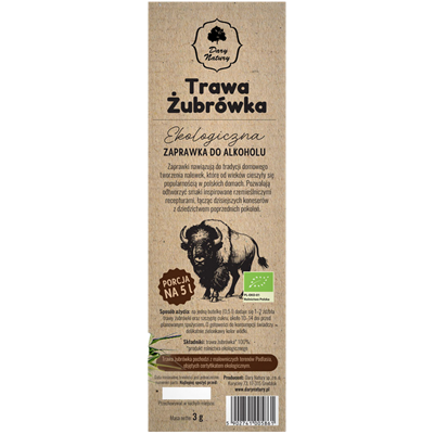 Żubrówka Trawa BIO 1 sztuka