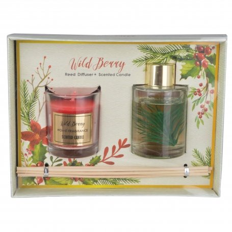 Zestaw Dyfuzor Zapachowy WILD BERRY