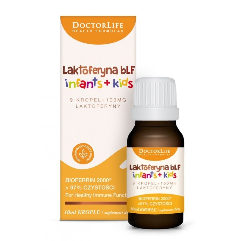 Laktoferyna KIDS Krople dla Dzieci 10ml