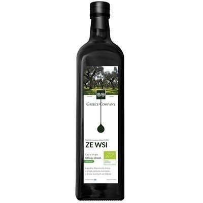 Oliwa z Oliwek ze Wsi Extra Virgin Niefiltrowana BIO 500ml