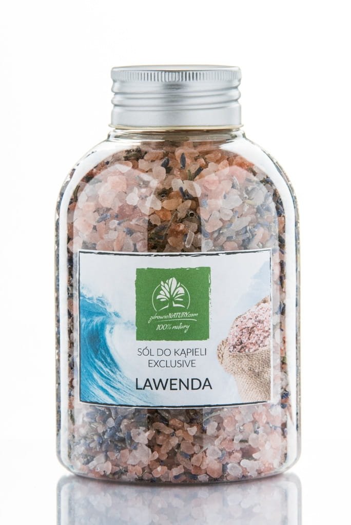 Sól do Kąpieli z Lawendą Kłodawska 600g