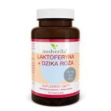 Laktoferyna + Dzika Róża 120 kapsułek