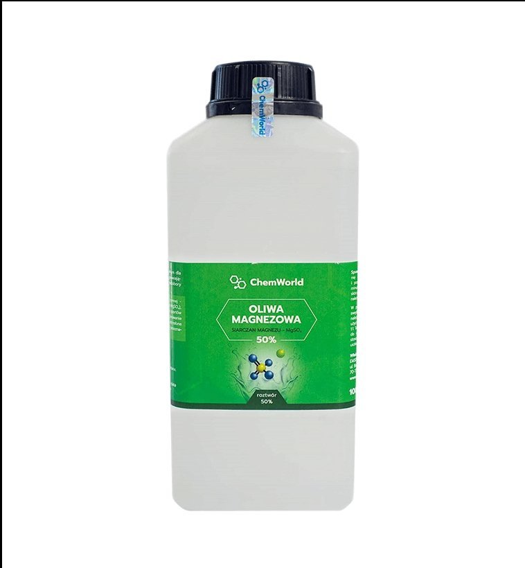 Oliwa Magnezowa  (siarczan magnezu) 1000ml