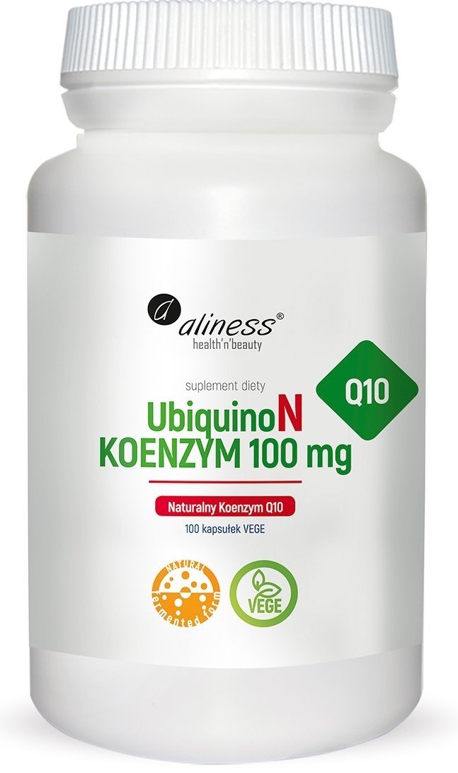 UbiquinoN Naturalny KOENZYM Q10 100 Vege kapsułek