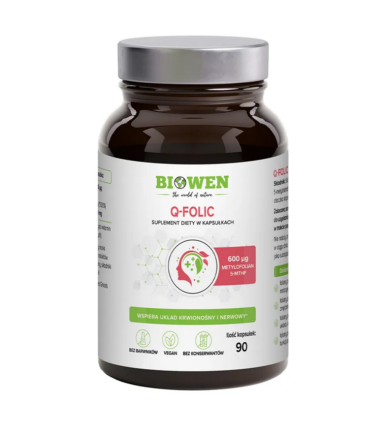 Kwas Foliowy 90 kapsułek