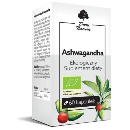 Ashwagandha  BIO 60  kapsułek