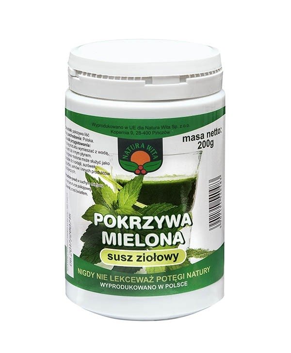 Pokrzywa Mielona 100% 200g