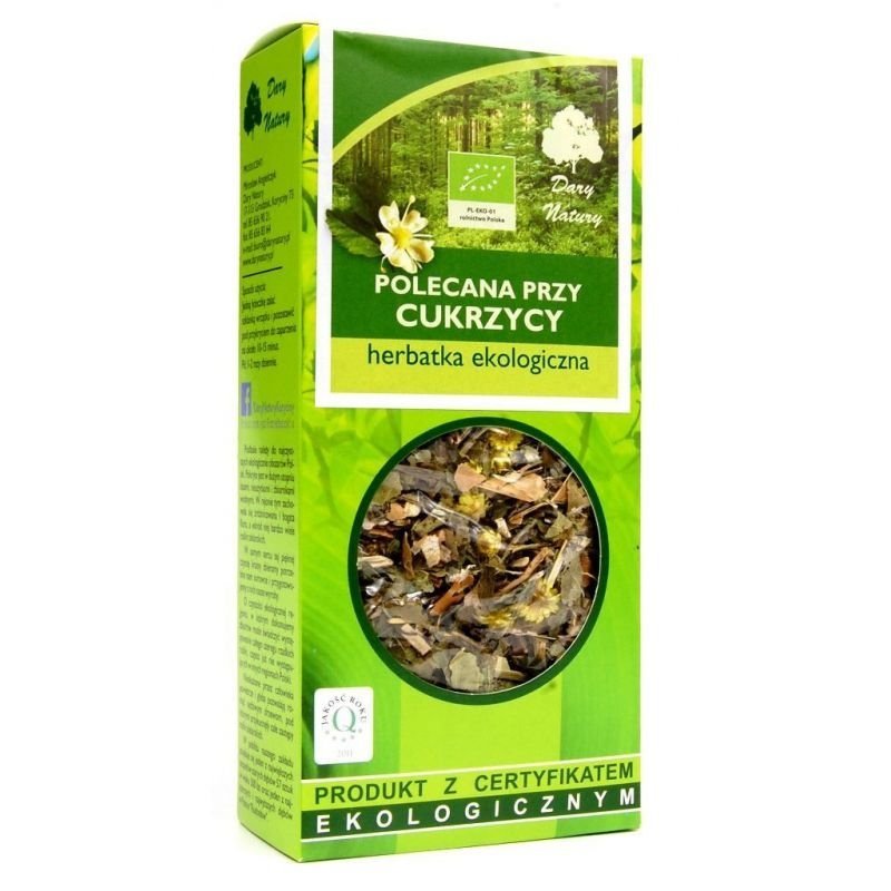 Herbatka Polecana przy Cukrzycy EKO 50g