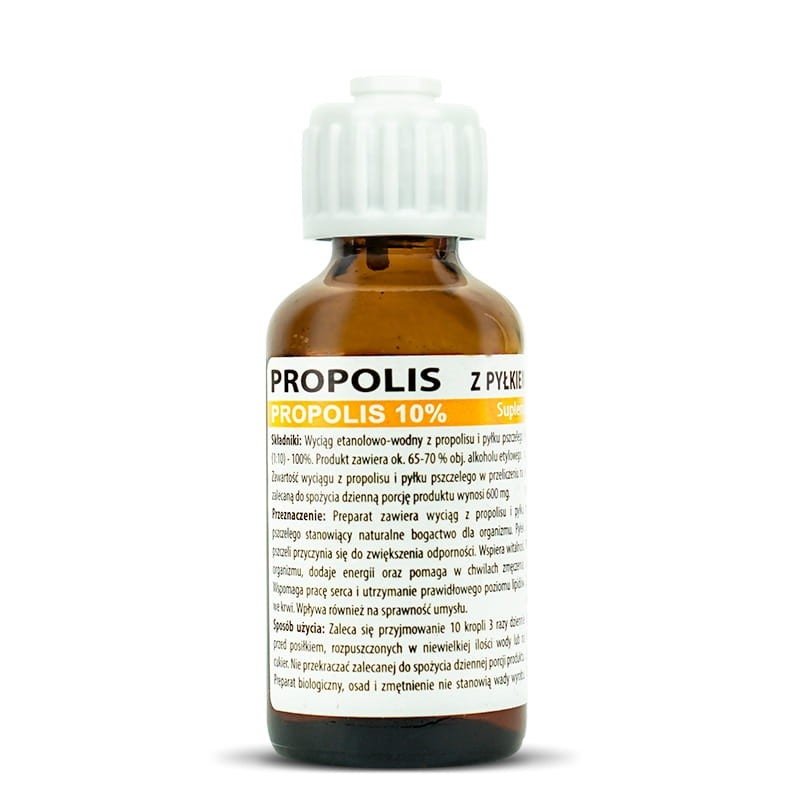 Propolis 10% z Pyłkiem Pszczelim 35ml