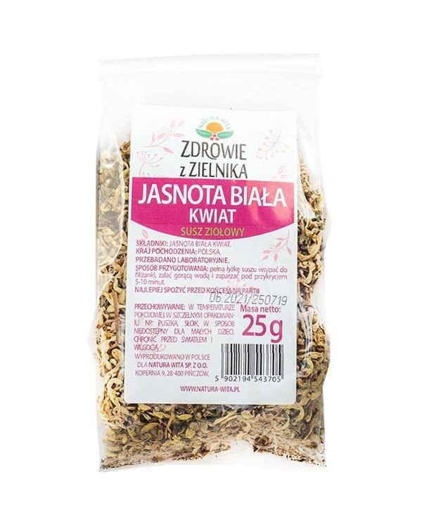 Jasnota Biała Kwiat 25g