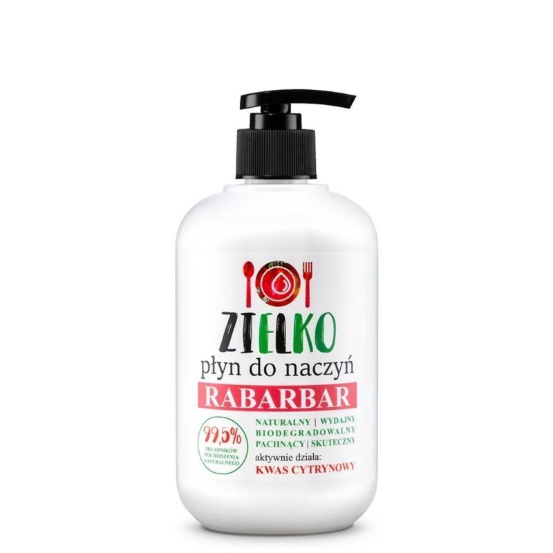 Zielko Płyn do Naczyń Rabarbar 500ml
