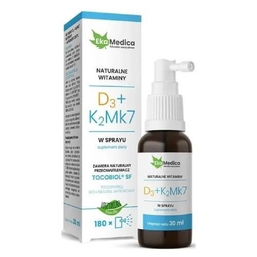 Witamina D3 + K2 Mk7 Spray 30ml