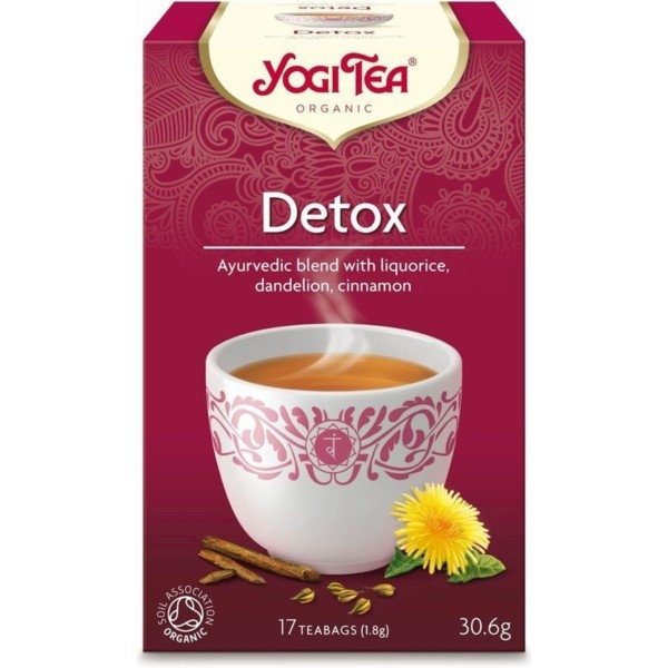 Yogi Herbata Detox Bio 17 saszetek