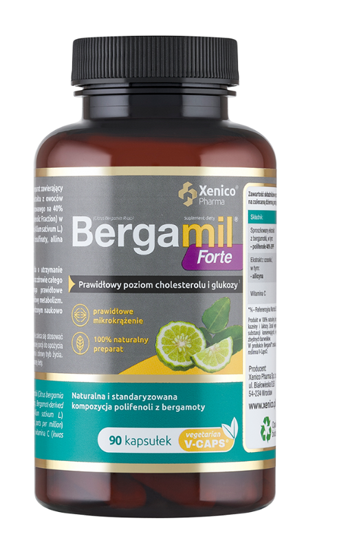 Bergamil FORTE 90 kapsułek