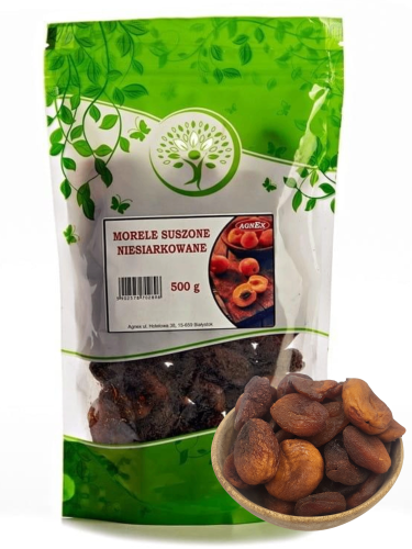 Morele Suszone Niesiarkowane 500g